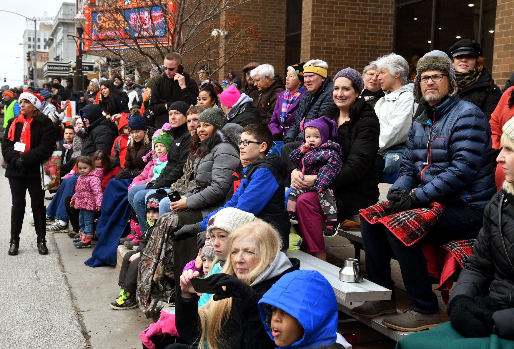 The 27th annual Holiday Parade in downtown Davenport.